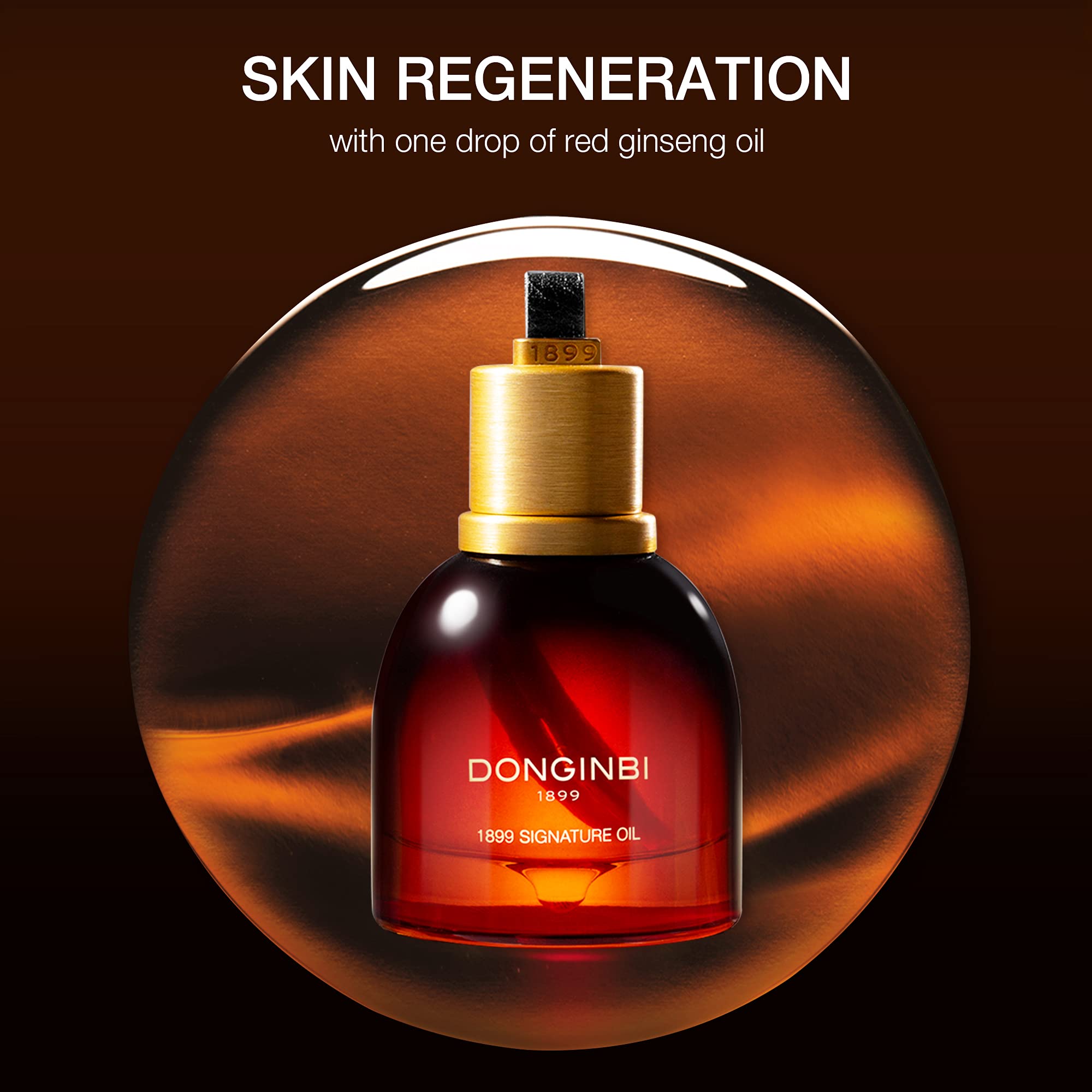 Donginbi 1899 Signature Oil – Skin Barrier Repair & Firming Face Oil for Sensitive Skin | 0.88 fl oz / 25 ml