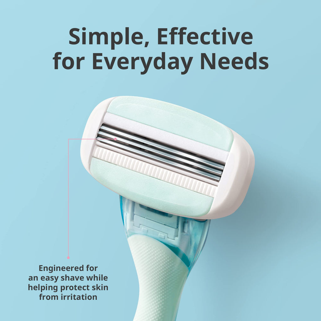 Dorco Eve3 Razor Smooth Touch for Women – Handle + 6 Refills