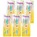 DORCO Tinkle Dermaplaning Tool 18ct – Safe Dermaplane Razor for Women (6 Packs of 3)
