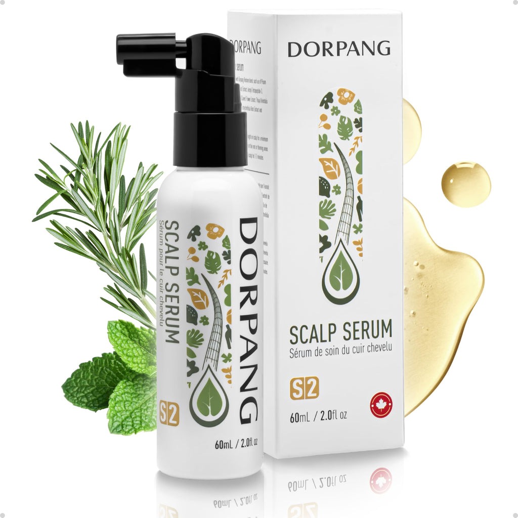 DORPANG Scalp Serum for Thinning Hair – Vegan Peptides, Non-Greasy, 60ml, No-Rinse