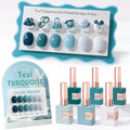 Double Rhythm 6 Pcs 15ml Gel Polish Set – Same Color, Soak Off, DIY Nail Kit