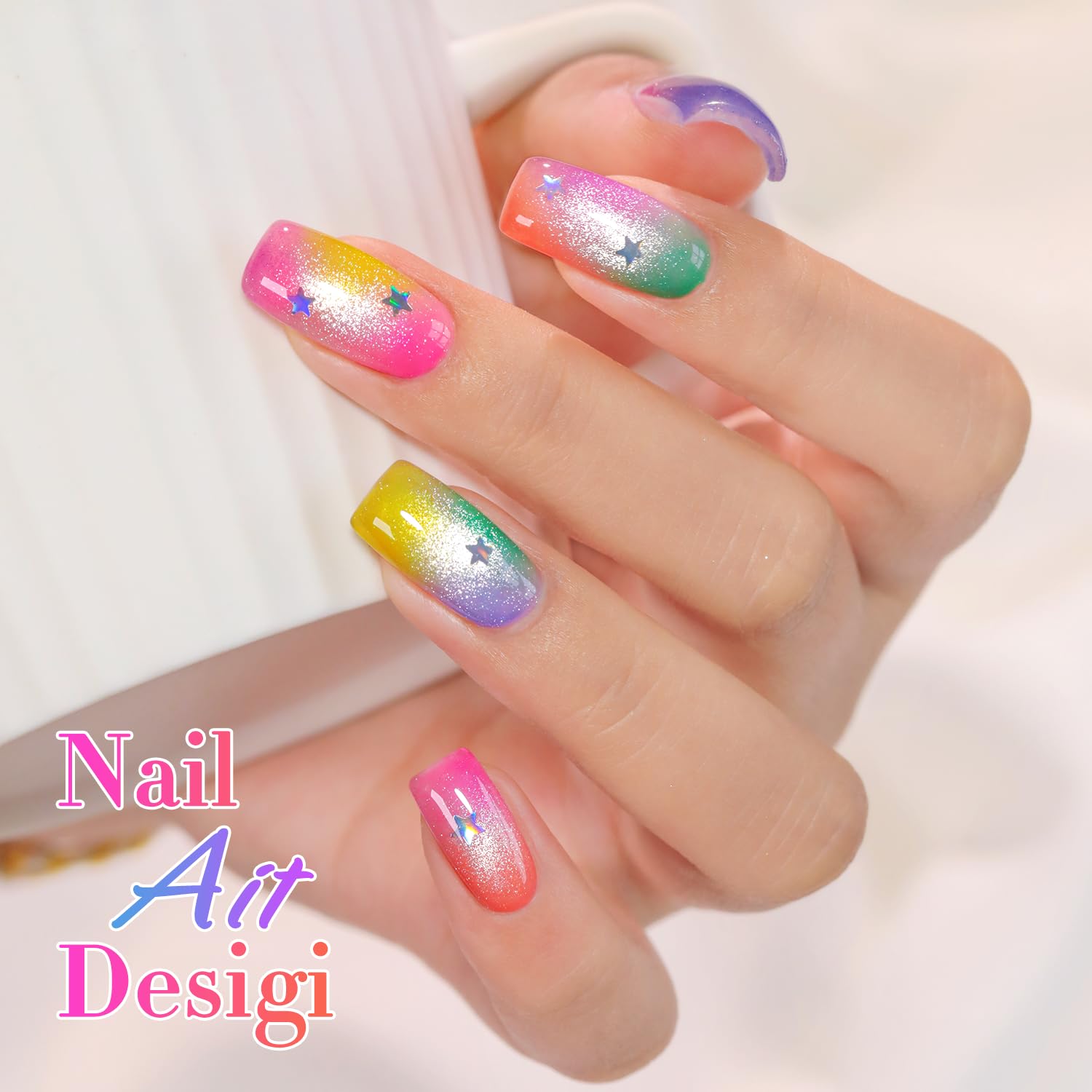 Double Rhythm 6 Pcs 15ml Gel Polish Set – Same Color, Soak Off Jelly Neon Kit