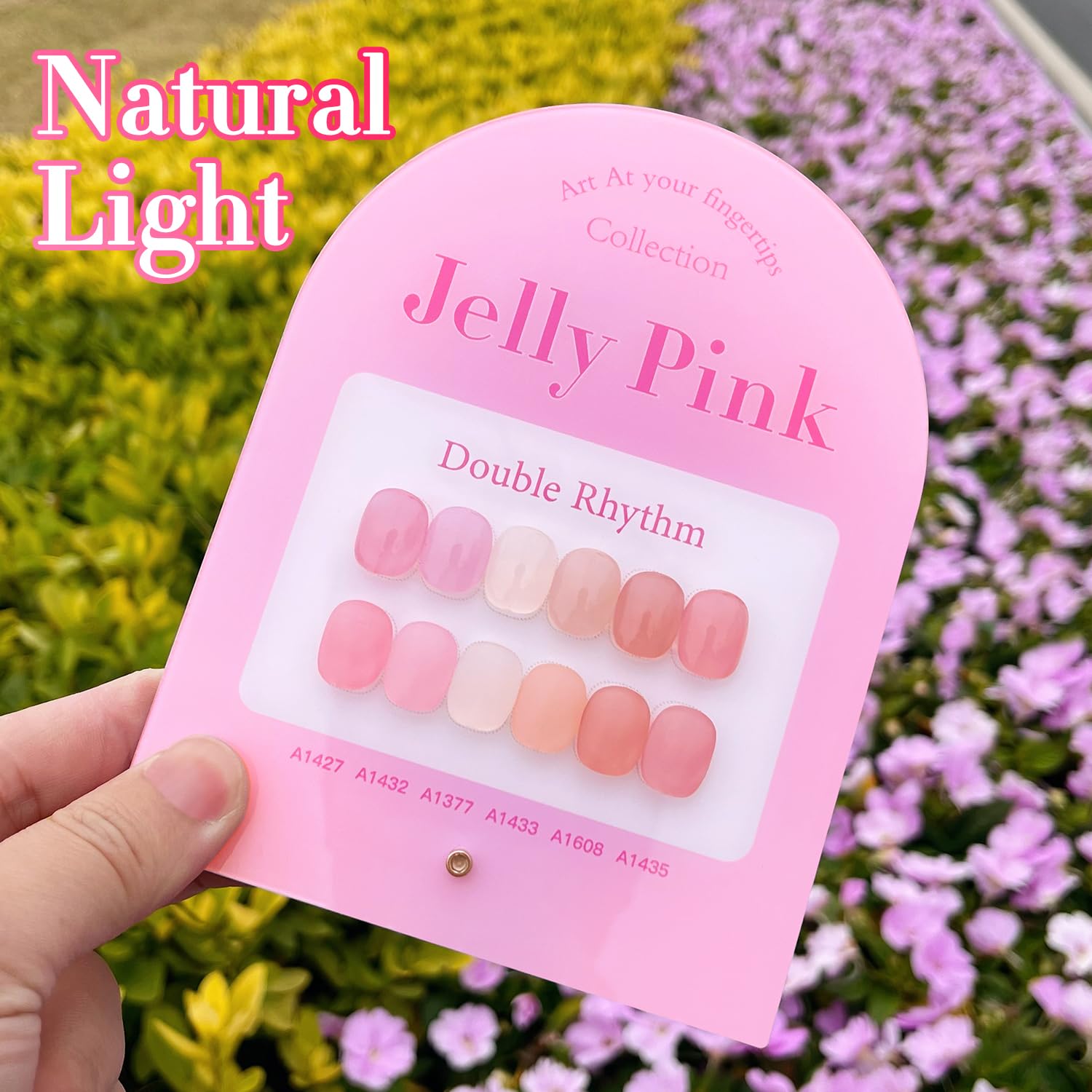 Double Rhythm 6 Pcs 15ml Gel Polish Set Jelly Milky White Nude Pink Rose T6-23
