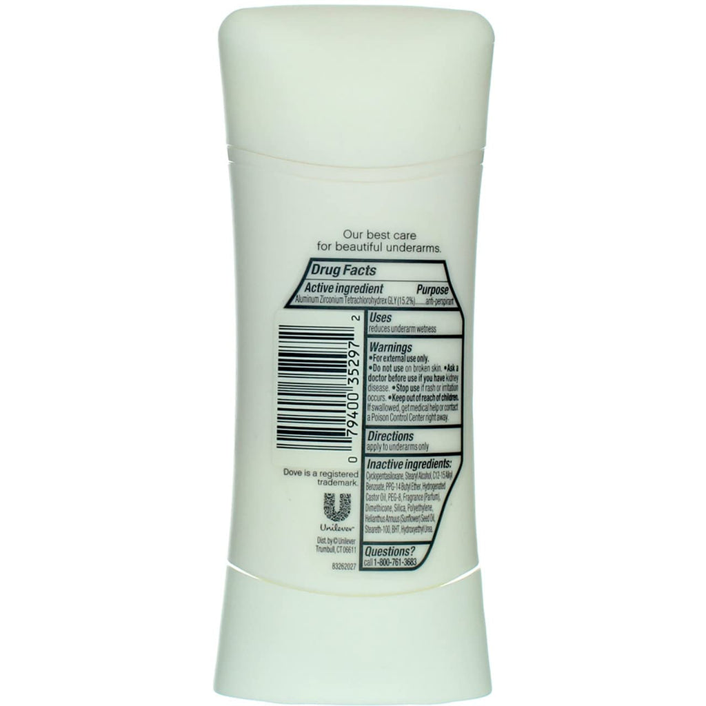 Dove Advanced Care Cool Essentials Antiperspirant Deodorant — 2.6 oz Pack of 3