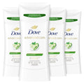 Dove Advanced Care Cool Essentials Antiperspirant Stick – Pro Ceramide, 72h Odor & Sweat Protection, 4 x 2.6 oz