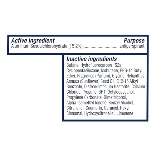 Dove Advanced Care Cool Essentials Dry Spray Antiperspirant – Pro Ceramide, 72H Protection (4 Count)