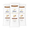Dove Advanced Care Vanilla & Cocoa Butter Antiperspirant Deodorant Stick – 3 Count, 72-Hour Odor Control & All-Day Sweat Protection (2.6 oz each)