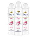 Dove Aluminum Free Deodorant Spray for Women – Dragon Fruit & Coconut Cream, 3-Pack (4 oz each)