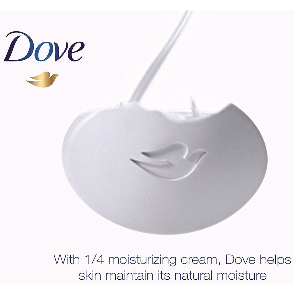 Dove Beauty Bar Soap – Gentle Exfoliating, 6 Bars (4 oz each) Pack of 3