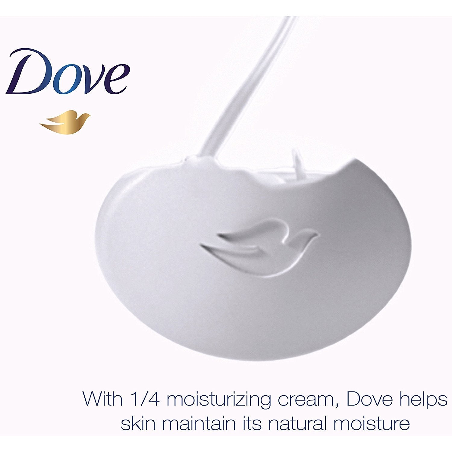 Dove Beauty Bar Soap – Gentle Exfoliating, 6 Bars (4 oz each) Pack of 3