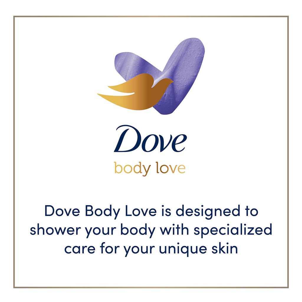 Dove Body Love Night Recovery Body Polish – Retinol & Moisture for Dry Skin (12 oz)