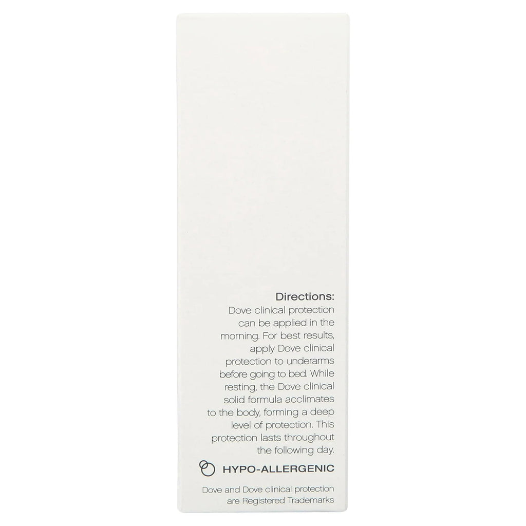 Dove Clinical Protection Anti-Perspirant Deodorant Solid, Cool Essentials, 1.7 oz – Pack of 6