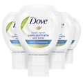 Dove Concentrate Refill 4-Pack for Reusable Bottle — Makes 16 oz of Daily Moisture Body Wash