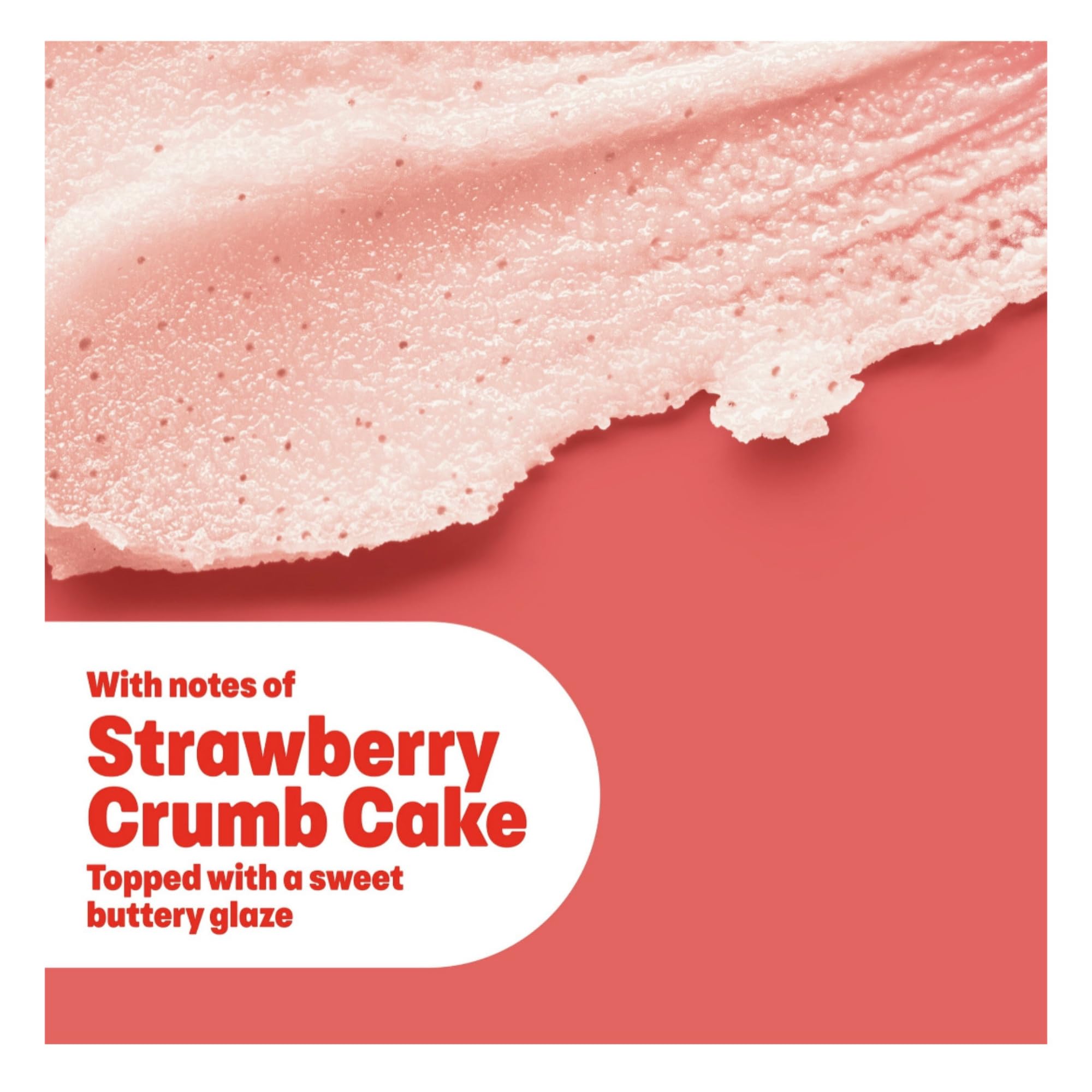 Dove Crumbl Strawberry Moisturizing Body Wash & Scrub Combo – 20oz Wash + 15oz Scrub (Limited Edition)