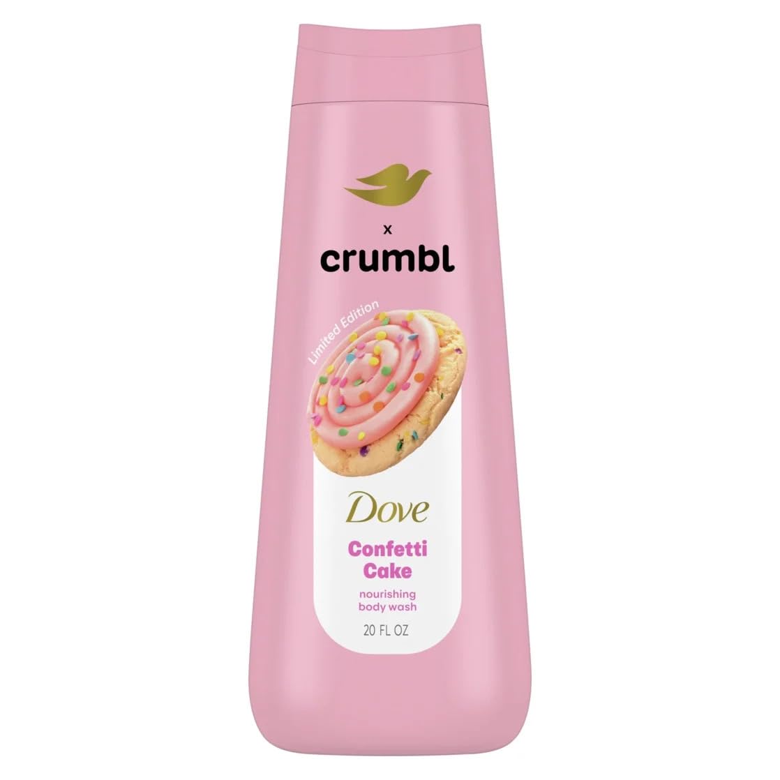 Dove Crumbl Confetti Cake Gift Set – Limited Edition 3 Count Body Care Trio
