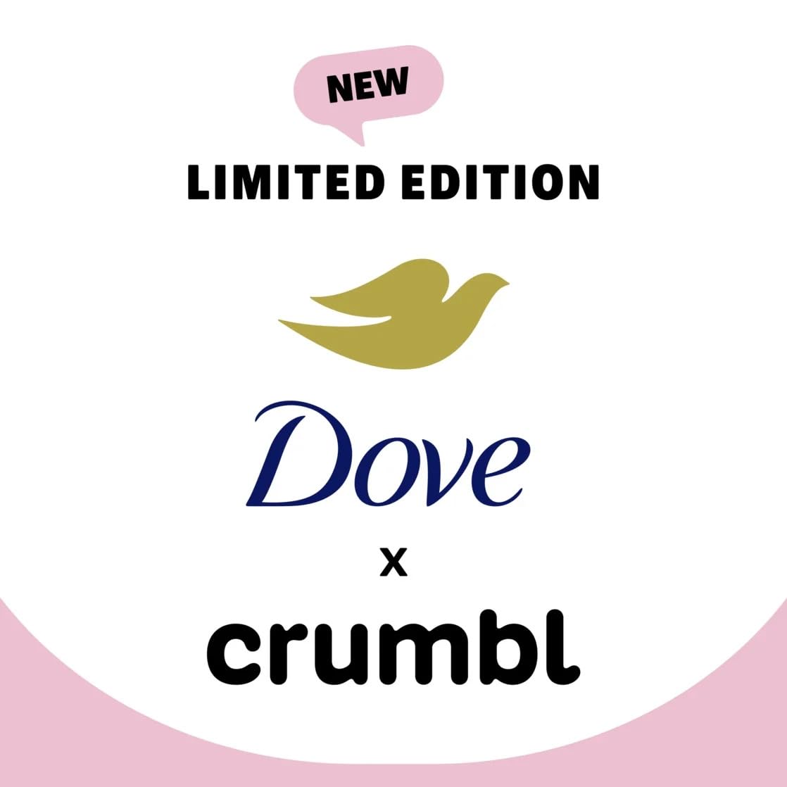 Dove Crumbl Confetti Cake Gift Set – Limited Edition 3 Count Body Care Trio