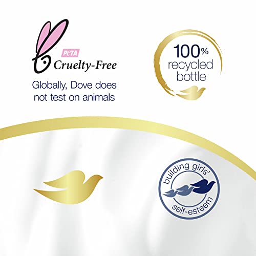 Dove Concentrate Refill 4-Pack for Reusable Bottle — Makes 16 oz of Daily Moisture Body Wash