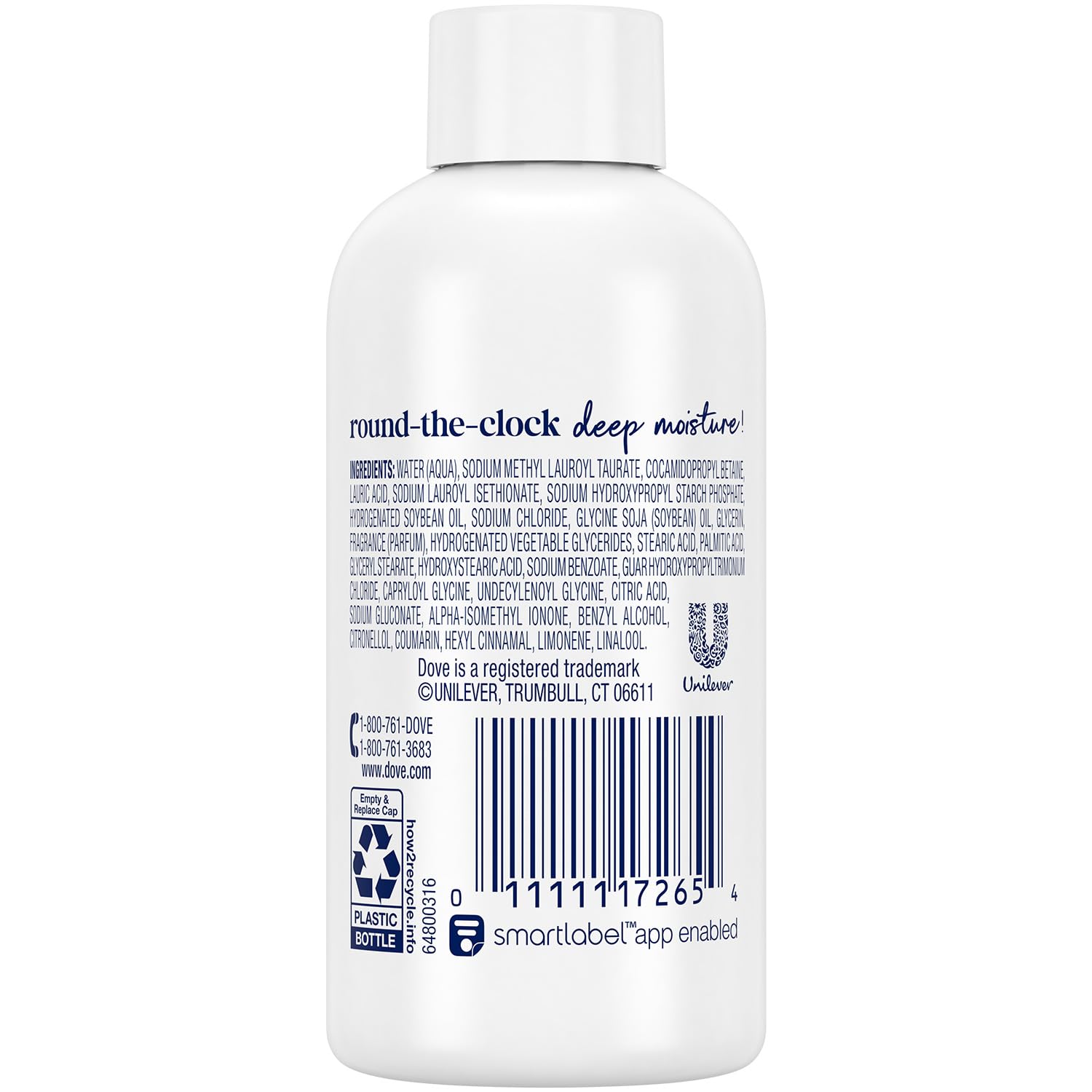 Dove Deep Moisture Body Wash 24-Pack Travel Size (3 oz Each) | On-the-Go Hydration