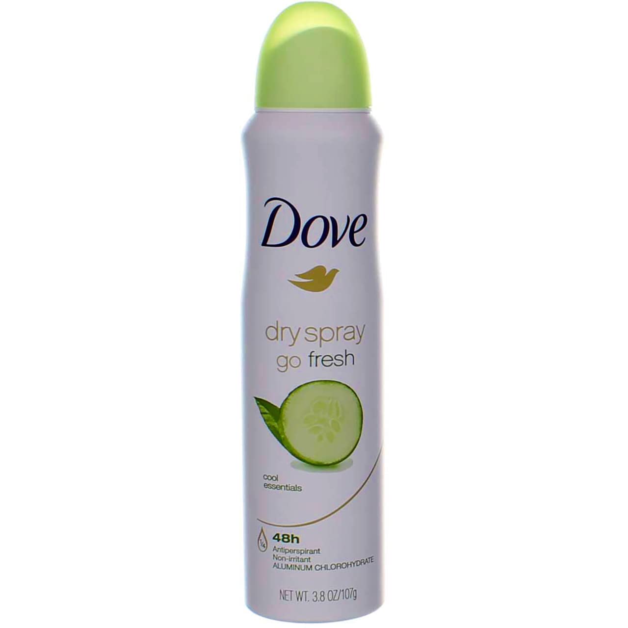 Dove Dry Spray Antiperspirant Cool Essentials, 3.8 oz, Pack of 3