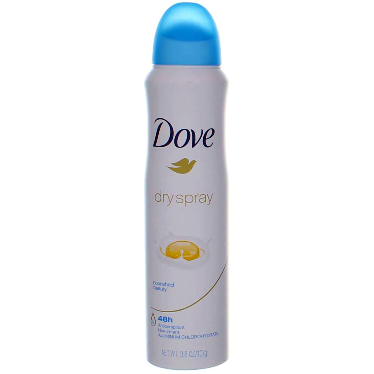 Dove Dry Spray Antiperspirant Nourished Beauty 3.8 oz Pack of 3 – Quick-Dry, Alcohol-Free