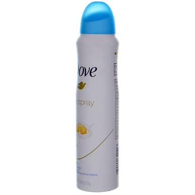 Dove Dry Spray Antiperspirant Nourished Beauty 3.8 oz Pack of 3 – Quick-Dry, Alcohol-Free