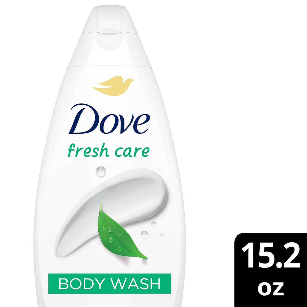 Dove Fresh Care Body Wash 3-Pack – Revitalizing Moisturizing Cleanser (15.2 oz each)