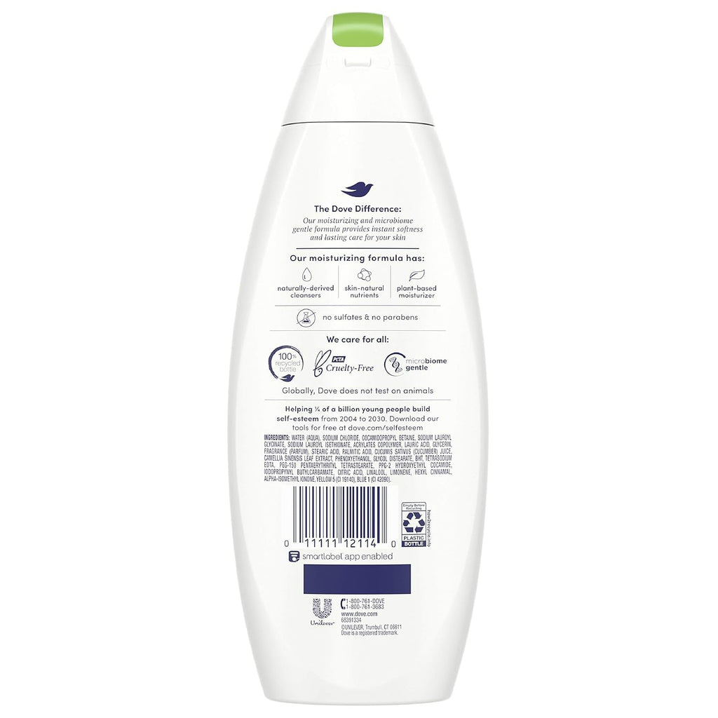 Dove Go Fresh Cucumber & Green Tea Body Wash – 12 oz (354 ml) 3 Pack