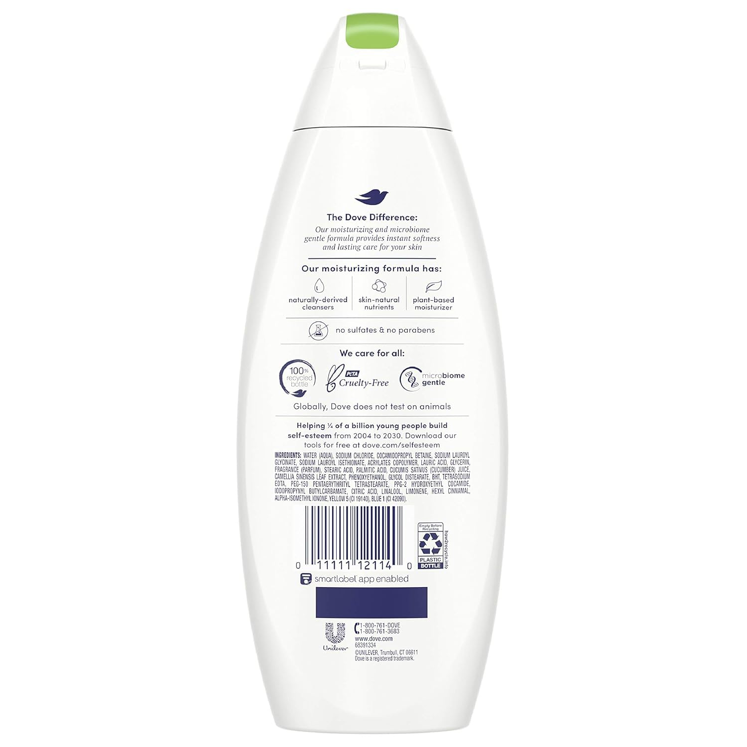 Dove Go Fresh Cucumber & Green Tea Body Wash – 12 oz (354 ml) 3 Pack