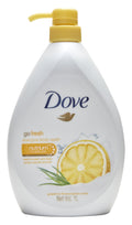 Dove Go Fresh Energize Body Wash – Grapefruit & Lemongrass, 33.8 oz / 1 L (International Version)
