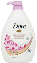 Dove Go Fresh Sakura Blossom Body Wash with Pink Salt – 33.8 oz Pump