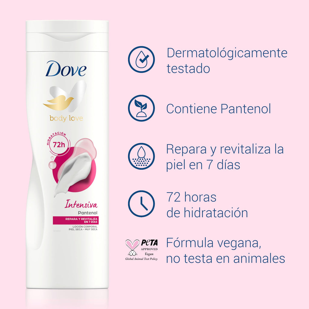 Dove Intense Nourishment Body Lotion 250ml – Deep Hydration for Soft, Smooth Skin