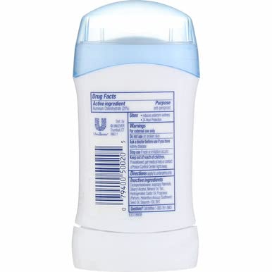 Dove Invisible Solid Powder Antiperspirant Deodorant – Pack of 5 (1.60 oz each)