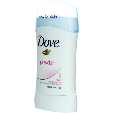 Dove Invisible Solid Powder Antiperspirant Deodorant – Pack of 5 (1.60 oz each)