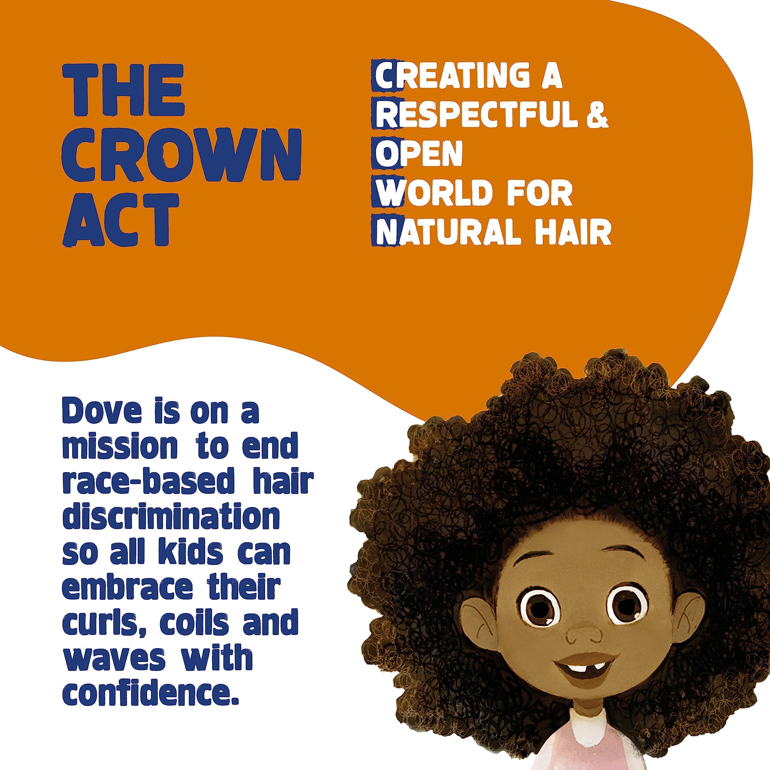 Dove Love Collection Kids Shampoo & Conditioner Set — Curly & Wavy Hair (17.5 oz)