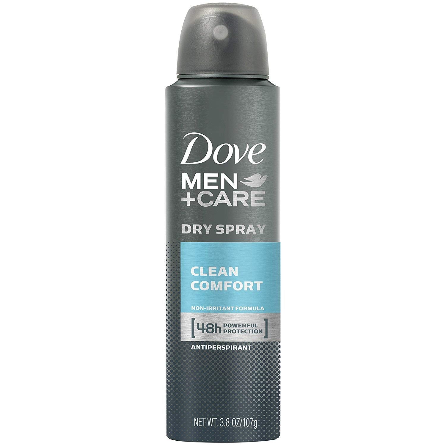 Dove Men+Care Dry Spray Antiperspirant, Clean Comfort 3.8 oz – Pack of 3