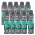 Dove Men+Care Moon Oasis Dry Spray Antiperspirant – 72H Protection, Plant-Based Moisturizer, 3.8 oz