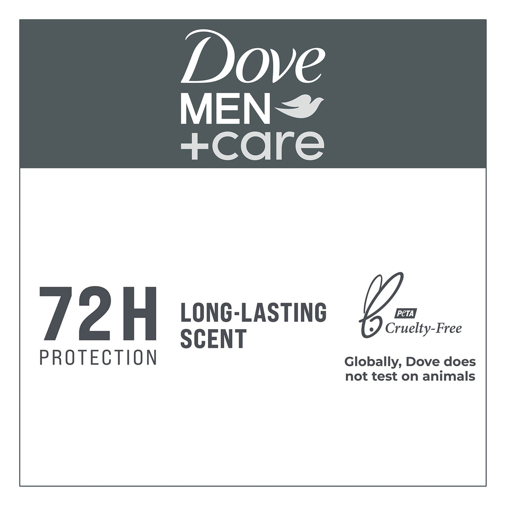 DOVE MEN + CARE Morning Fresco Aluminum Free Deodorant Stick – 72h Odor Protection (3 x 3 oz Pack of 3)