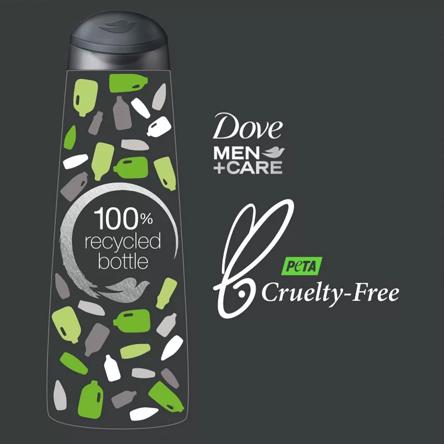 Dove Men+Care Travel Essentials Bundle – Extra Fresh Wash & 2-in-1 Shampoo (3 oz each)