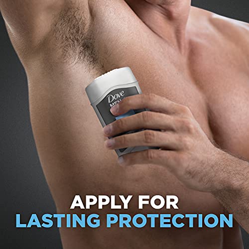 Dove Men+Care Clinical Protection Clean Comfort Antiperspirant Stick – 72-Hour Sweat & Odor Protection (3 x 1.7 oz)