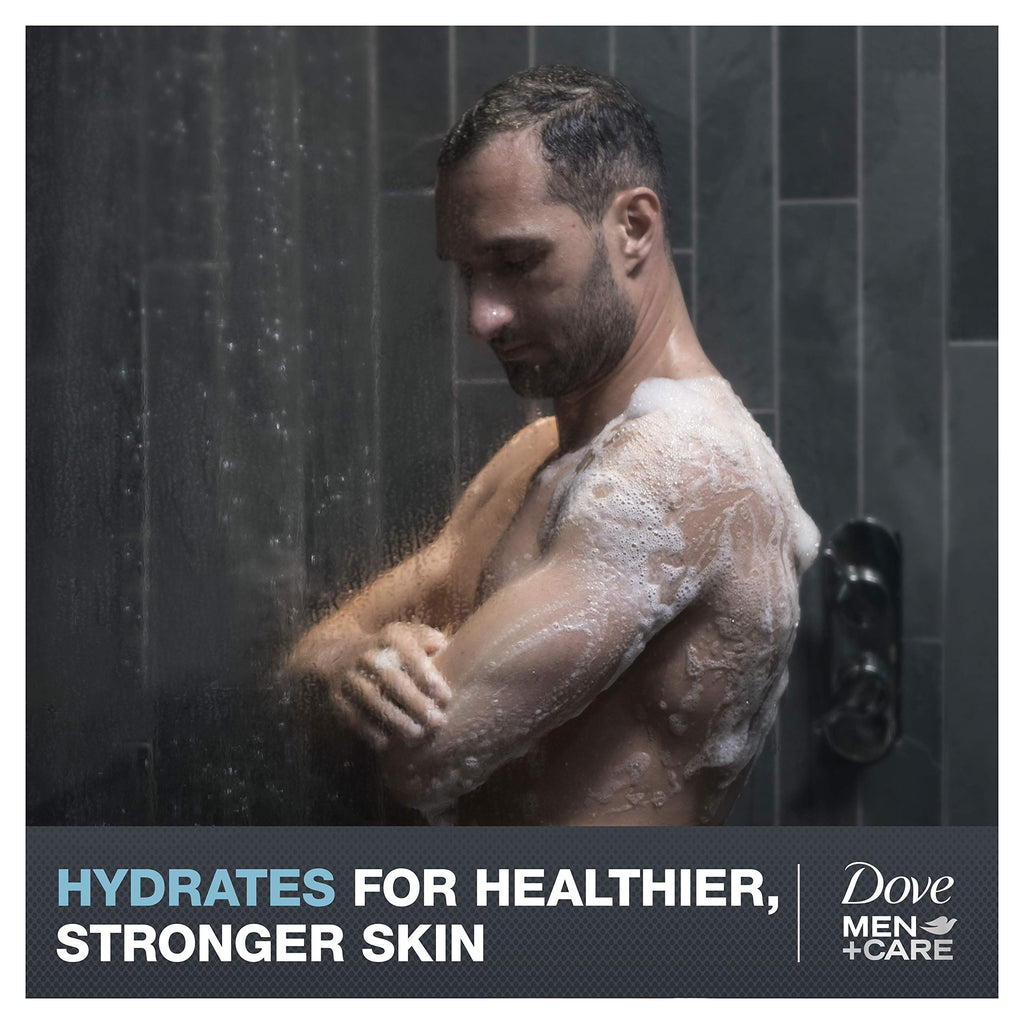Dove Men Clean Comfort Shower Gel 400ml | Hydrating Body & Face Wash