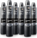 Dove Men+Care Invisible Dry Anti-Perspirant Spray — 6 Cans Pack (150ml each)