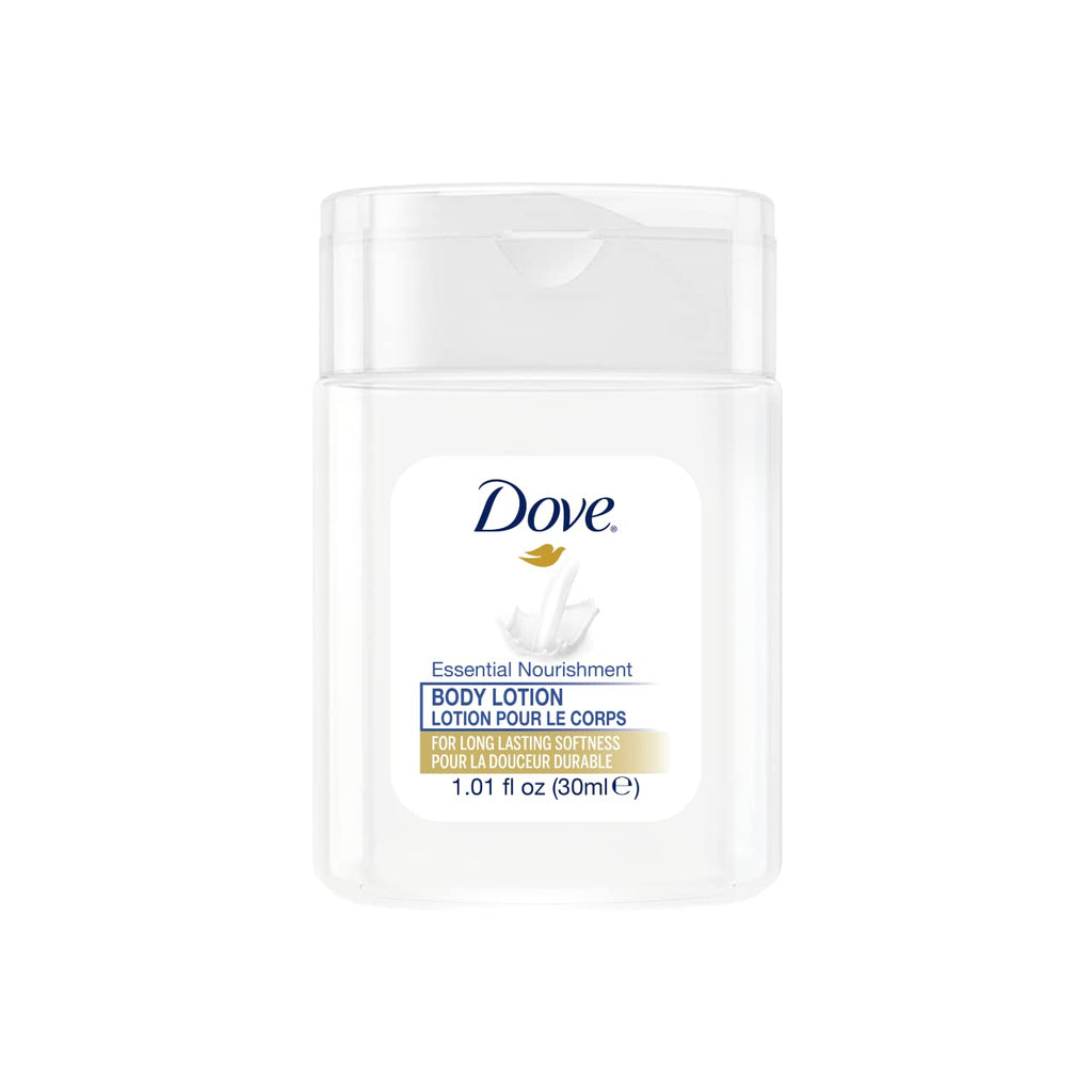 Dove Mini 1.0-oz Hydrating Lotion for Hotels & Travel – Case of 192