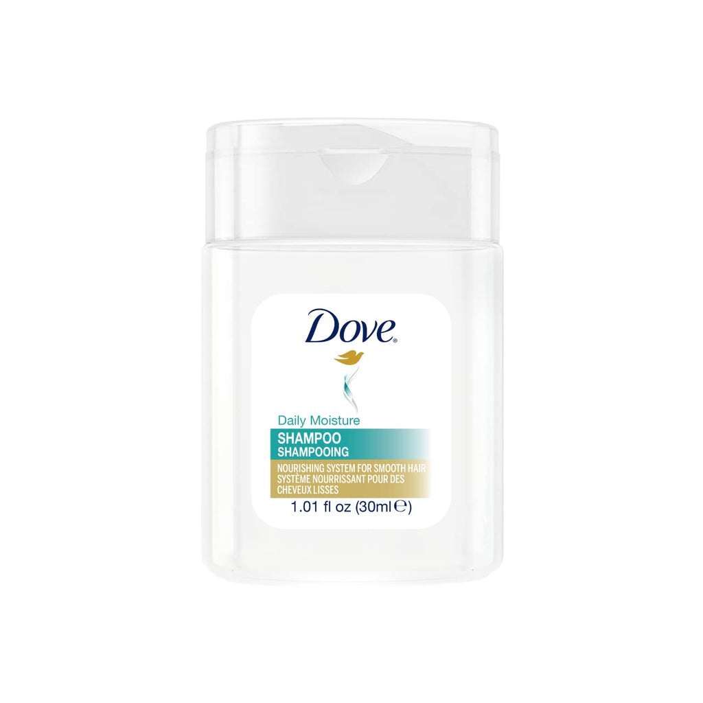 Dove Mini 1oz Shampoo Bottles for Hotels & Travel – Case of 192