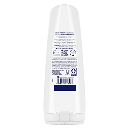 Dove Nutritive Solutions Color Care Conditioner for Color Treated Hair – 12 oz, Pack of 6