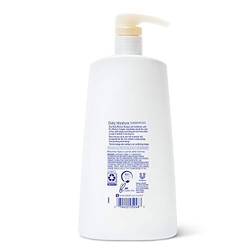 Dove Nutritive Solutions Daily Moisture Shampoo with Pump – Normal to Dry Hair (25.4 oz)
