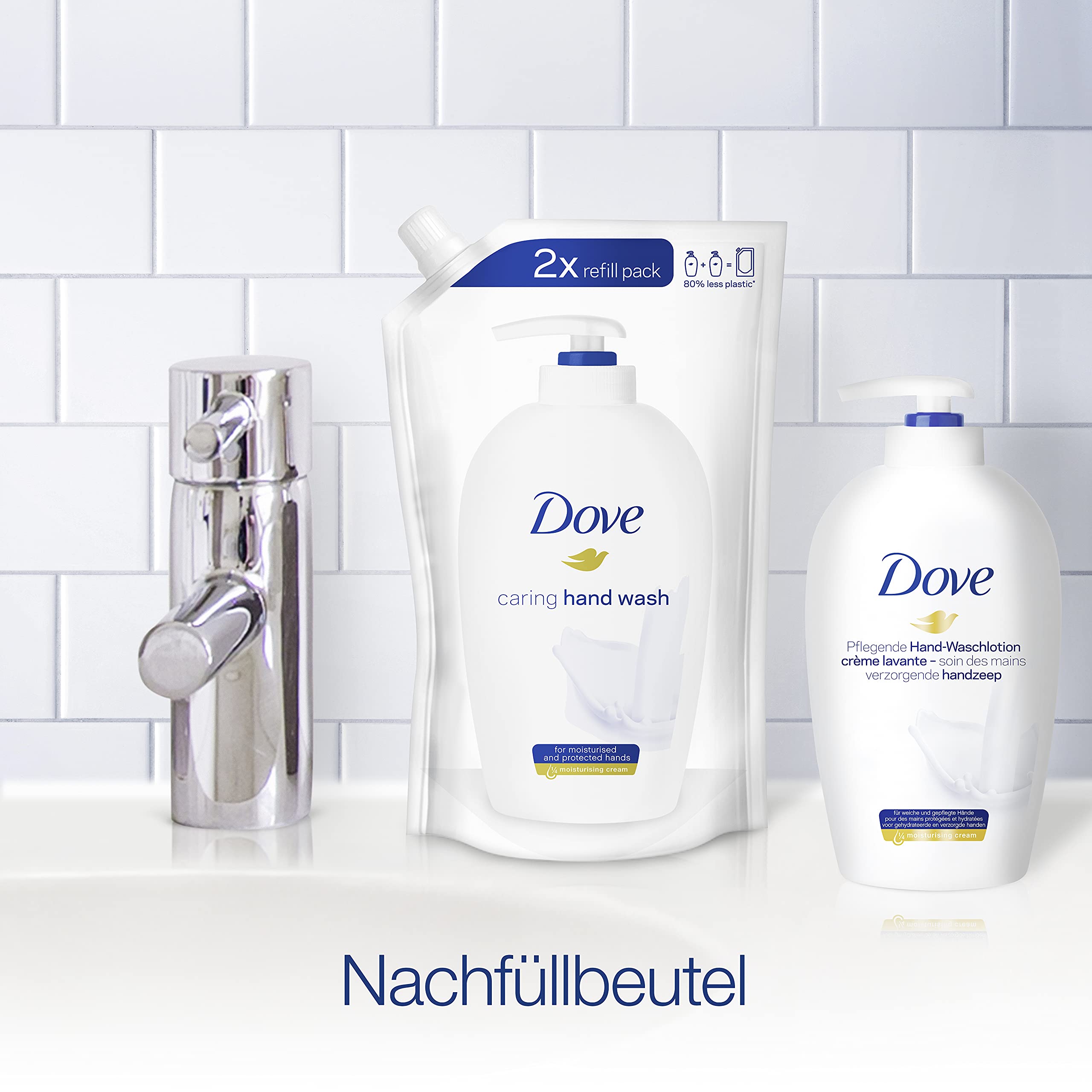 Dove 500ml Liquid Hand Wash Refill Original – Gentle Moisture & Fresh Scent
