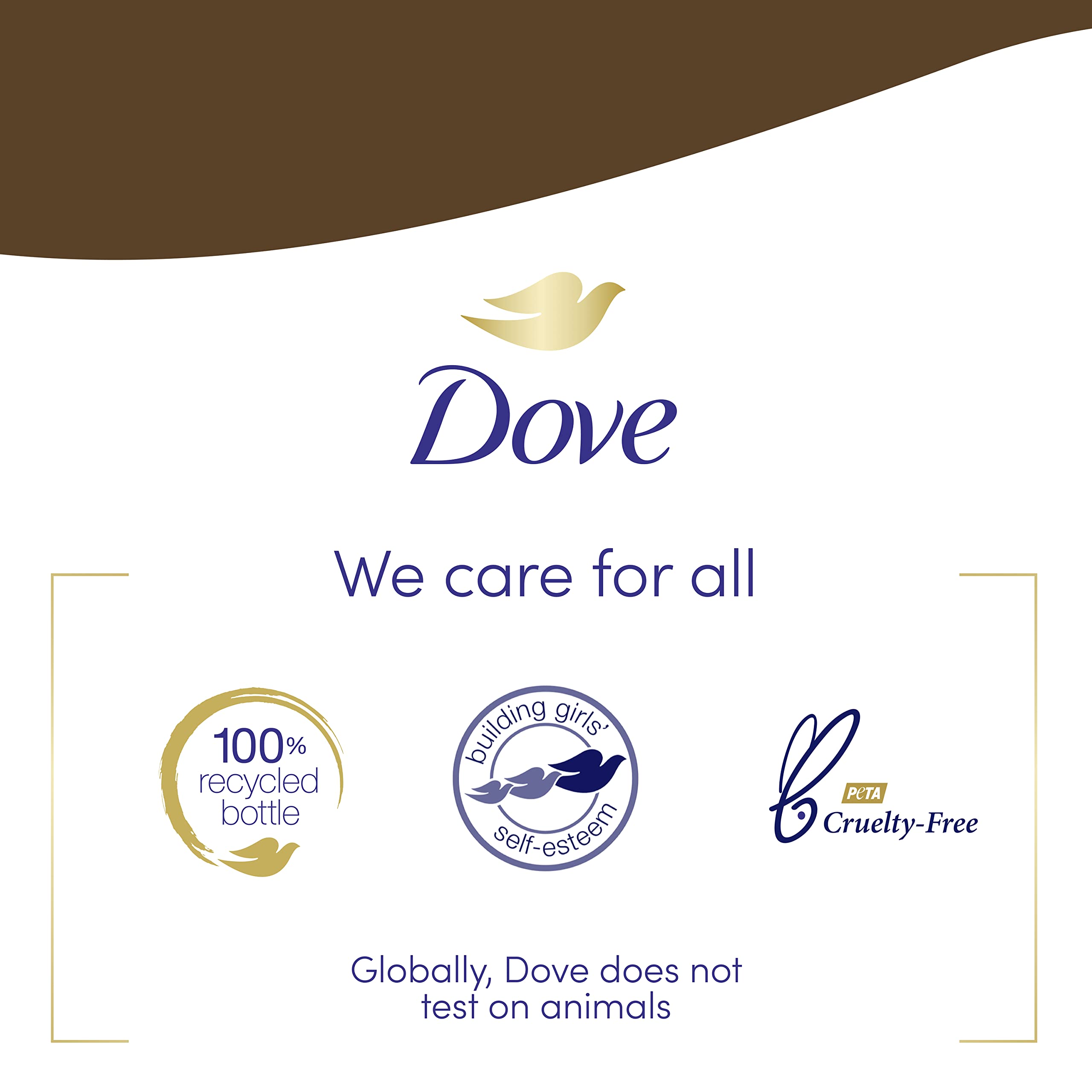 Dove Purely Pampering Body Wash for Dry Skin – Coconut Butter & Cocoa Butter, 22 oz (4 Count)