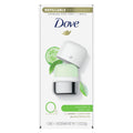 Dove Refillable Deodorant Starter Kit for Women – Cucumber & Green Tea, Aluminum-Free, 1.13 oz