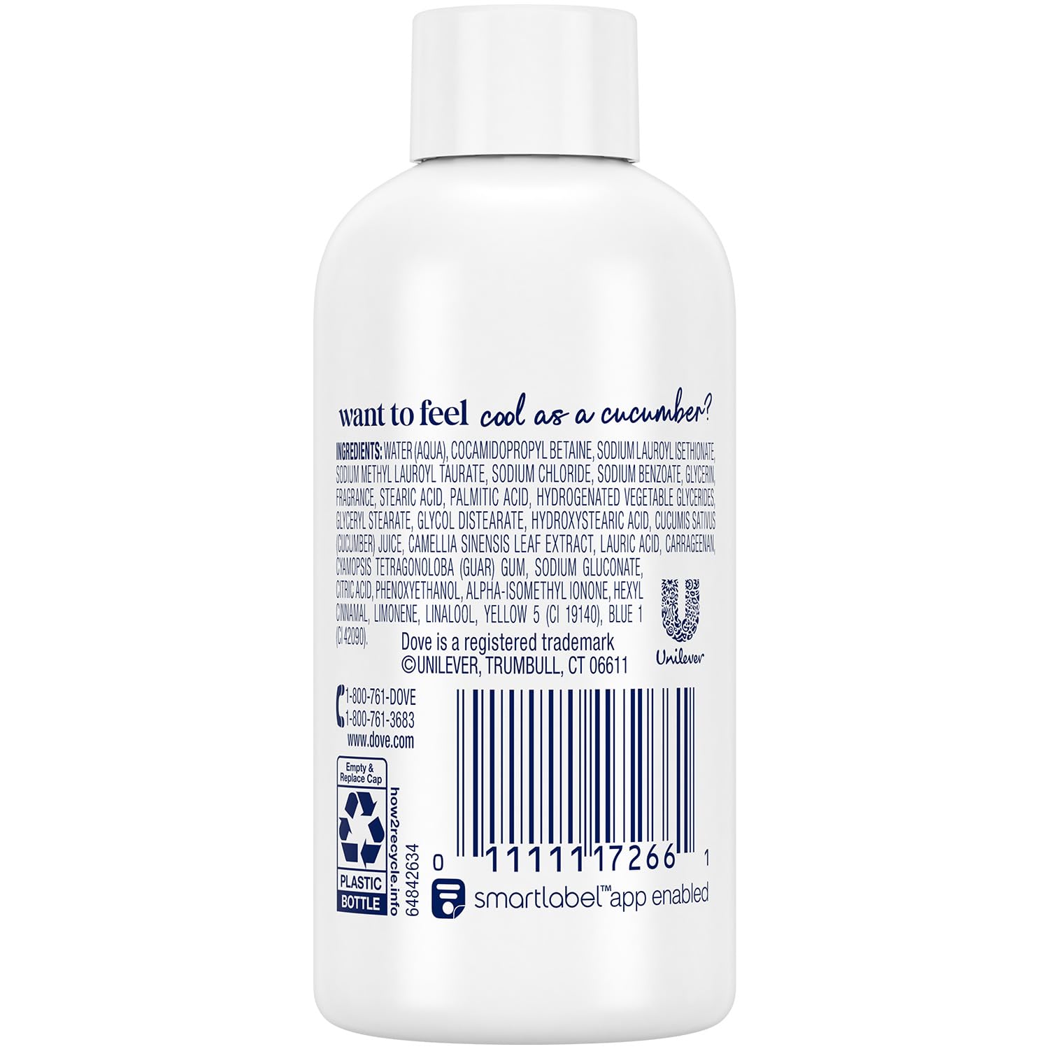 Dove Travel Body Wash Refresh – Cucumber & Green Tea, 3 oz Mini Bottles (24-Pack)