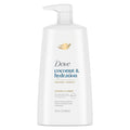 Dove Ultra Care Coconut & Hydration Conditioner for Dry Hair – Nourishes with Coconut, Jojoba & Sweet Almond Oils